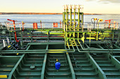 Infrastructures du ravitailleur "Marlin Monrovia"