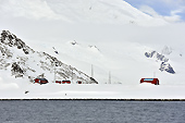 La station argentine "Base Teniente Cámara" encore fermée à cette époque - Half Moon Island - SHETLAND DU SUD