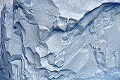 Détail de l'iceberg, une véritable sculpture - Half Moon Island - SHETLAND DU SUD