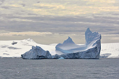 Un iceberg majestueux se dresse près de l'île - Half Moon Island - SHETLAND DU SUD