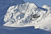 Détail du flanc d'une montagne - Orne Harbour - ANTARCTIQUE