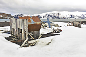 Anciennes installations baleinières - Whalers Bay - Deception Island - ANTARCTIQUE