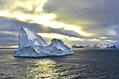 Derniers icebergs sur notre route pour un adieu à l'Antarctique - Whalers Bay - Deception Island - ANTARCTIQUE