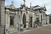Mausolées dans le cimetière de Recoleta - Buenos Aires - ARGENTINE
