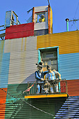 Du monde au balcon - La Boca - Caminito - Buenos Aires - ARGENTINE