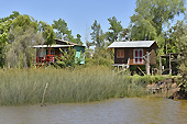 Embarcadère et maisons de campagne - Delta du Tigre - ARGENTINE