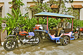 Départ en tuk-tuk pour la cité d'Angkor Thom - Siem Reap - Cambodge