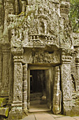Entrée d'un sanctuaire monastique - Temple Ta Prohm - Cambodge