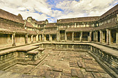 Cour intérieure - Angkor Vat - Cambodge