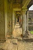 Galerie à l'extérieur du temple - Angkor Vat - Cambodge