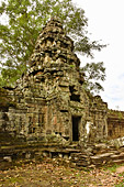 Entrée (gopura) dans la première enceinte - Temple de Preah Khan - Cambodge