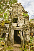 Couloir dans l'enceinte du sanctuaire - Temple de Preah Khan - Cambodge
