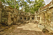 Ruines dans le sanctuaire - Temple de Preah Khan - Cambodge