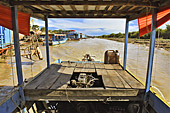 Navigation vers le lac Tonlé Sap - Village de Kompong Phluk - Cambodge