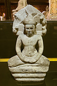 Bouddha abrité par un serpent mythique (cobra), 12ème siècle - Angkor - Siem Reap - Cambodge