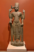 Statue de Vishnou, divinité bienveillante, 7ème siècle - Angkor - Siem Reap - Cambodge