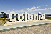 Monument à l'entrée de la ville - Colonia del Sacremento - URUGUAY