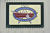 Enseigne du musée - Port Stanley - FALKLAND ISLANDS