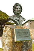 "Margaret Thatcher Memorial" - Port Stanley - FALKLAND ISLANDS