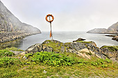 Petite anse dans le brouillard - Maniitsoq - Groenland