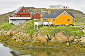 Habitations sur les hauteurs - Sisimiut - Groenland