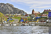 La ville vue depuis le port - Sisimiut - Groenland