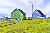 Maisons colorées - Qeqertarsuaq - Groenland