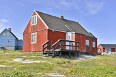 Maison colorée - Qeqertarsuaq - Groenland