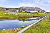 Le cimetière - Qeqertarsuaq - Groenland