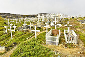 Immense cimetière sur les hauteurs - Ilulissat - Groenland