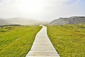 Chemin de randonnée balisé pour rejoindre le fjord - Ilulissat - Groenland