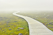 Chemin de randonnée balisé pour rejoindre le fjord - Ilulissat - Groenland
