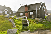 Maison à l'entrée du port - Ilulissat - Groenland