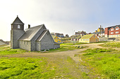 L'église (La seule du Groenland construite en granit, 1935) - Uummannaq - Groenland