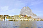 Dernier regard vers l'île d'Uummannaq - Groenland 