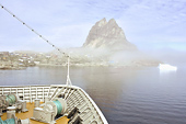 Dernier regard vers l'île d'Uummannaq - Groenland 