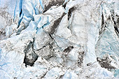 Détails sur la composition d'un iceberg dans le détroit de Vaigat (Sullorsuaq) - Groenland