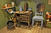 Habitat groenlandais traditionnel dans les années 1950 - Nuuk - Groenland