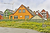 Maisons colorées - Nuuk - Groenland