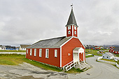 Cathédrale évangélique luthérienne (Annaassisitta Oqaluffia) ou l'église de notre Sauveur (1848) - Nuuk - Groenland