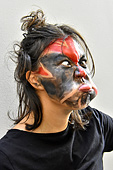Démonstration de masques vivants inuits - Nuuk - Groenland