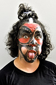 Démonstration de masques vivants inuits - Nuuk - Groenland