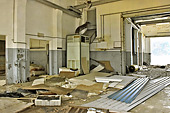 Intérieur d'un bâtiment abandonné - Ivittuut - Groenland