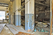 Intérieur d'un bâtiment abandonné - Ivittuut - Groenland