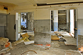 Intérieur d'un bâtiment abandonné - Ivittuut - Groenland