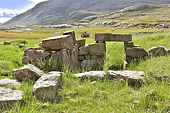 Ruines nordiques de la cathédrale de Gardhar - Igaliku - Groenland