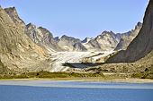 Un glacier vue depuis le pont supérieur - Passage du Prince Christian (Prins Christian Sund) - Groenland