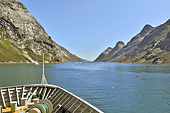 Passage le plus étroit devant nous, moins de 500 m de large - Passage du Prince Christian (Prins Christian Sund) - Groenland