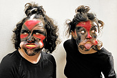 Démonstration de masques vivants inuits - Nuuk - Groenland