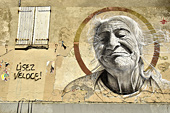 Street art sur un mur